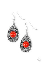 Load image into Gallery viewer, From Pop to Bottom Red Earrings