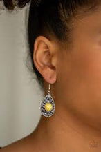 Load image into Gallery viewer, Flamingo Flamenco Yellow Earrings