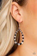 Load image into Gallery viewer, Gala Go-Getter Black Earrings