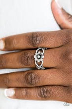 Load image into Gallery viewer, Galapagos Gardens Silver Skinny Band Ring