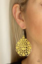 Load image into Gallery viewer, Garden Party Princess Yellow Earrings