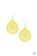 Load image into Gallery viewer, Garden Party Princess Yellow Earrings