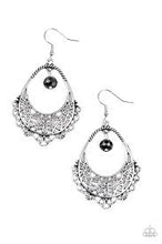 Load image into Gallery viewer, Garden Society Black Earrings