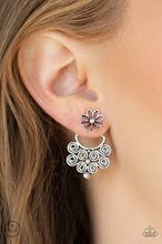 Load image into Gallery viewer, Garden Spindrift Silver Jacket Earrings