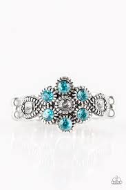 Garland Glamour Blue Skinny Band Ring