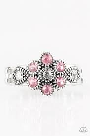Garland Glamour Pink Skinny Band Ring