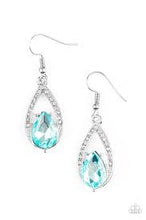 Load image into Gallery viewer, Gatsby Grandeur Blue Earrings