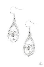 Load image into Gallery viewer, Gatsby Grandeur White Earrings