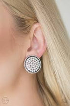 Load image into Gallery viewer, Gatsby Who White Clip On Earrings