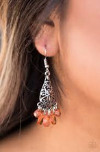 Load image into Gallery viewer, Geisha Glam Orange Earrings