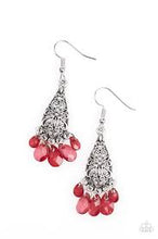 Load image into Gallery viewer, Geisha Glam Red Earrings