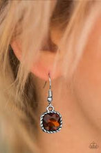 Load image into Gallery viewer, Gem Hunt Brown Earrings