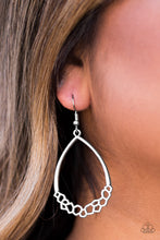 Load image into Gallery viewer, Geo Go-Getter Silver Earrings