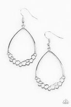 Load image into Gallery viewer, Geo Go-Getter Silver Earrings