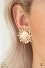 Load image into Gallery viewer, Get Rich Quick Gold Clip On Earrings
