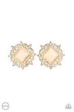 Load image into Gallery viewer, Get Rich Quick Gold Clip On Earrings