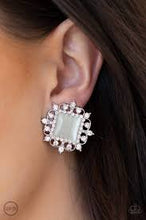 Load image into Gallery viewer, Get Rich Quick White Clip On Earrings