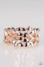 Load image into Gallery viewer, Get Your Grove On- Rose Gold Ring - Angie&#39;s $5.00 Bling