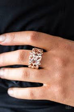 Load image into Gallery viewer, Get Your Grove On- Rose Gold Ring - Angie&#39;s $5.00 Bling