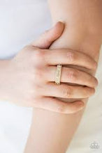 Load image into Gallery viewer, Get the Loot Gold Skinny Band Ring