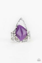 Load image into Gallery viewer, Get the Point Purple Ring - Angie&#39;s $5.00 Bling