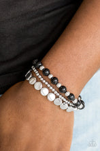 Load image into Gallery viewer, Girly Girl Glamour Black Bracelet