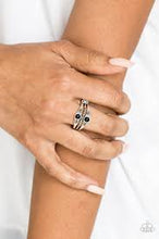Load image into Gallery viewer, Give It Your Zest Black Skinny Band Ring - Angie&#39;s $5.00 Bling