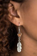 Load image into Gallery viewer, Give It a Nest Brown Earrings