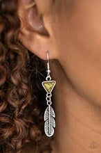 Load image into Gallery viewer, Give It a Nest Green Earrings