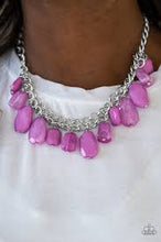 Load image into Gallery viewer, Glacier Goddess Purple Necklace - Angie's $5.00 Bling