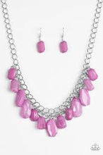 Load image into Gallery viewer, Glacier Goddess Purple Necklace - Angie's $5.00 Bling
