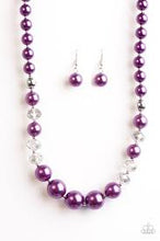 Load image into Gallery viewer, Glam Straight Purple Necklace - Angie's $5.00 Bling