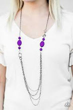 Load image into Gallery viewer, Glam by Association Purple Necklace - Angie's $5.00 Bling