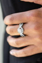 Load image into Gallery viewer, Glam of Thrones White Skinny Band Ring