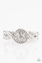 Load image into Gallery viewer, Glam of Thrones White Skinny Band Ring