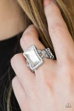 Load image into Gallery viewer, Glamor Icon White Ring - Angie&#39;s $5.00 Bling