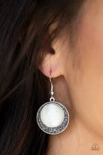 Load image into Gallery viewer, Gleam Away White Earrings