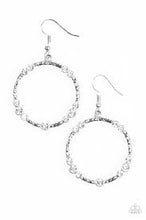 Load image into Gallery viewer, Glitter Gathering White Earrings