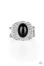 Load image into Gallery viewer, Glittering Go-Getter Black Ring - Angie&#39;s $5.00 Bling