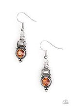 Load image into Gallery viewer, Glittering Grandeur Brown Earrings