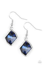Load image into Gallery viewer, Glow It Up Blue Earrings