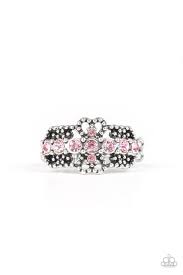 Glow Your Mind Pink Skinny Band Ring