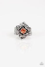 Load image into Gallery viewer, Glowing Gardens Orange Ring - Angie&#39;s $5.00 Bling