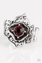 Load image into Gallery viewer, Glowing Gardens Red Ring - Angie&#39;s $5.00 Bling