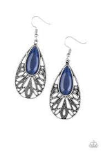 Load image into Gallery viewer, Glowing Tranquility Blue Earrings