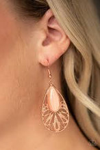 Load image into Gallery viewer, Glowing Tranquility Copper Earrings