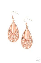 Load image into Gallery viewer, Glowing Tranquility Copper Earrings