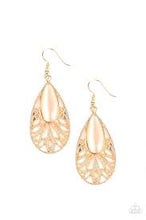 Load image into Gallery viewer, Glowing Tranquility Gold Earrings