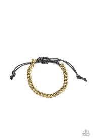 Goal Brass Men's Bracelet