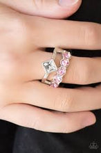 Load image into Gallery viewer, Gone With the Glitter Pink Skinny Band Ring